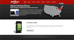 Desktop Screenshot of northeastbatteries.com